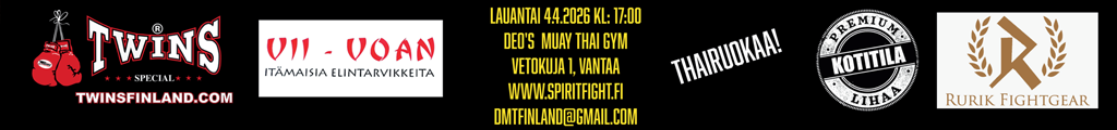 Spirit Fight 2 - Sponsorit